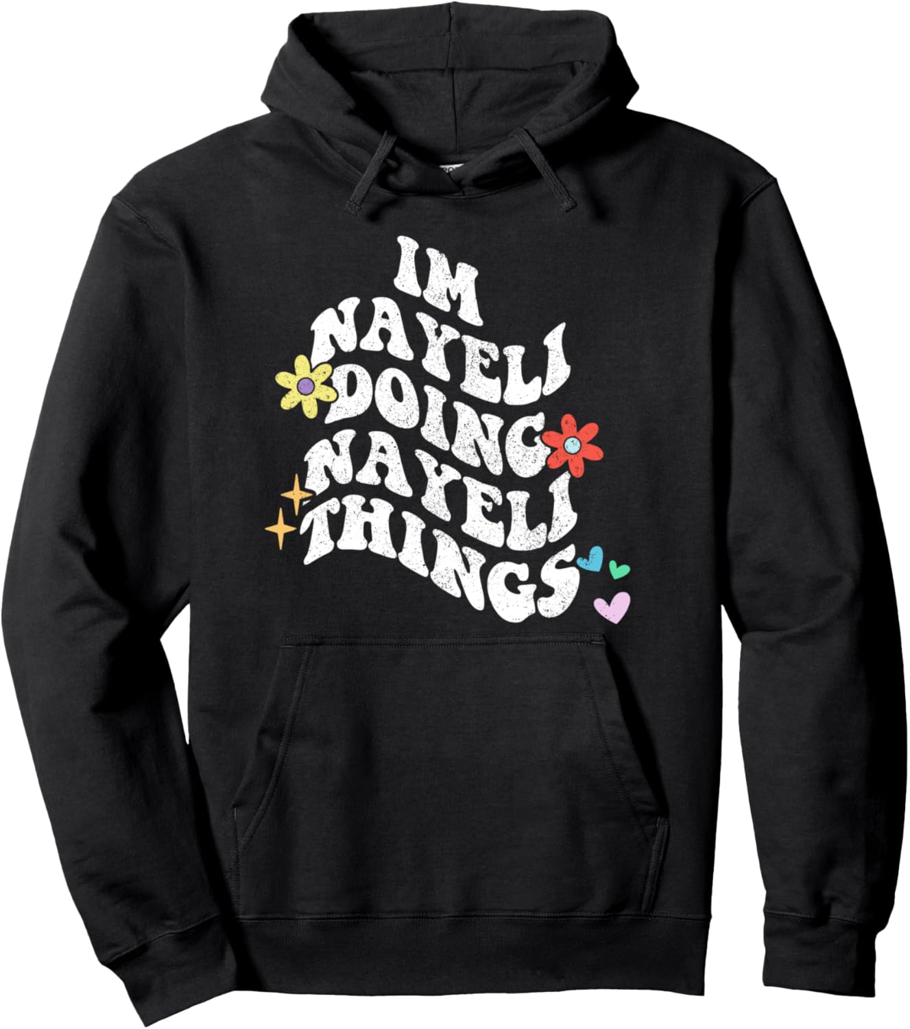 

Крутая толстовка с надписью «Im Nayeli Doing Nayeli Things» ко Дню матери Personalized Name Mothers Day Outfit For Women, черный