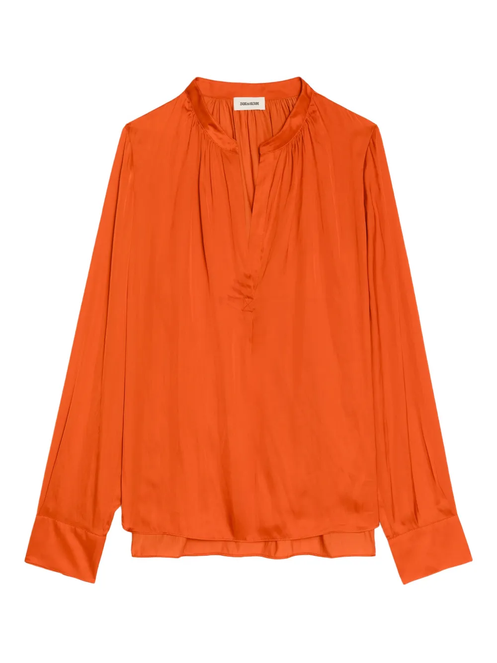 

Атласная блузка Tink Zadig&Voltaire, оранжевый
