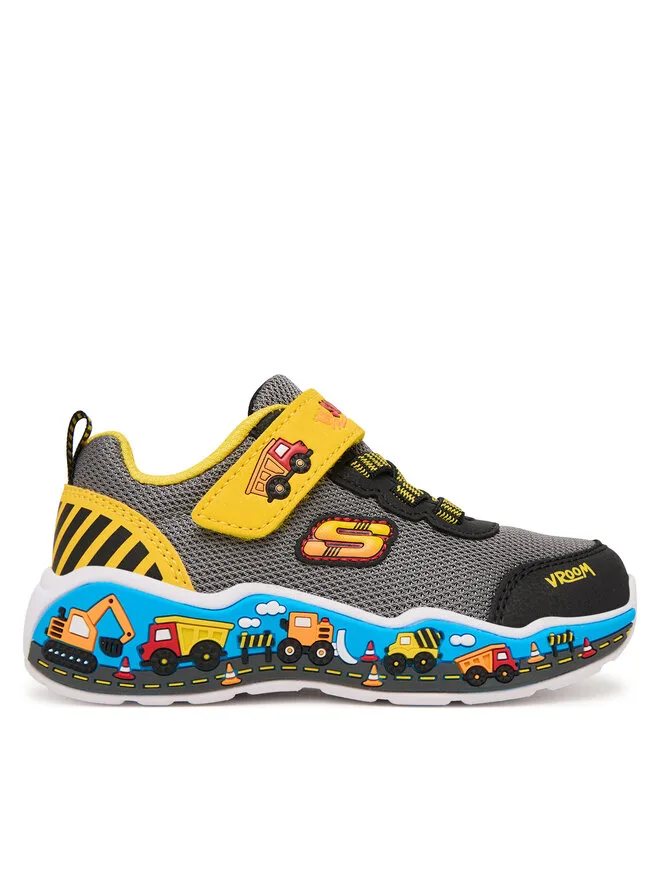 Skechers Кроссовки Play Scene 407312N/BKYL серые