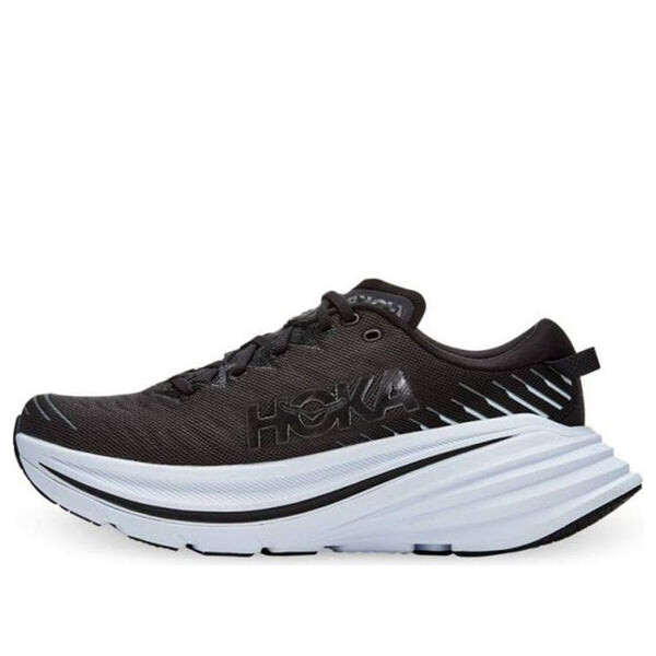 

Кроссовки bondi x 'black white' Hoka One One, черный