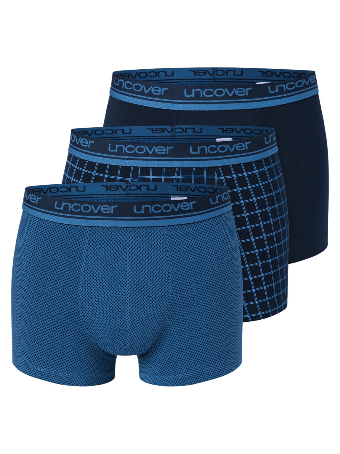 

Uncover by SCHIESSER Термобелье 'Cotton' в цвете Marine Blue, Azure