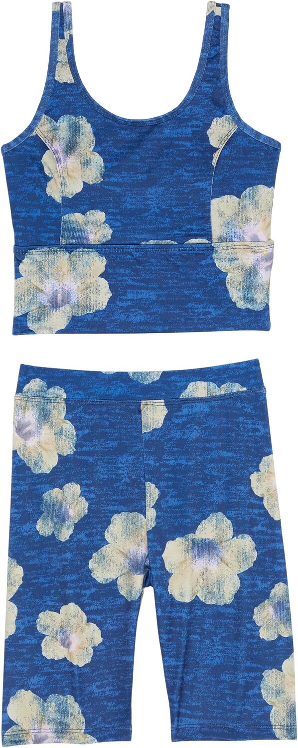 

Детский набор TRUCE All Over Print Tank Bike Shorts Set, синий