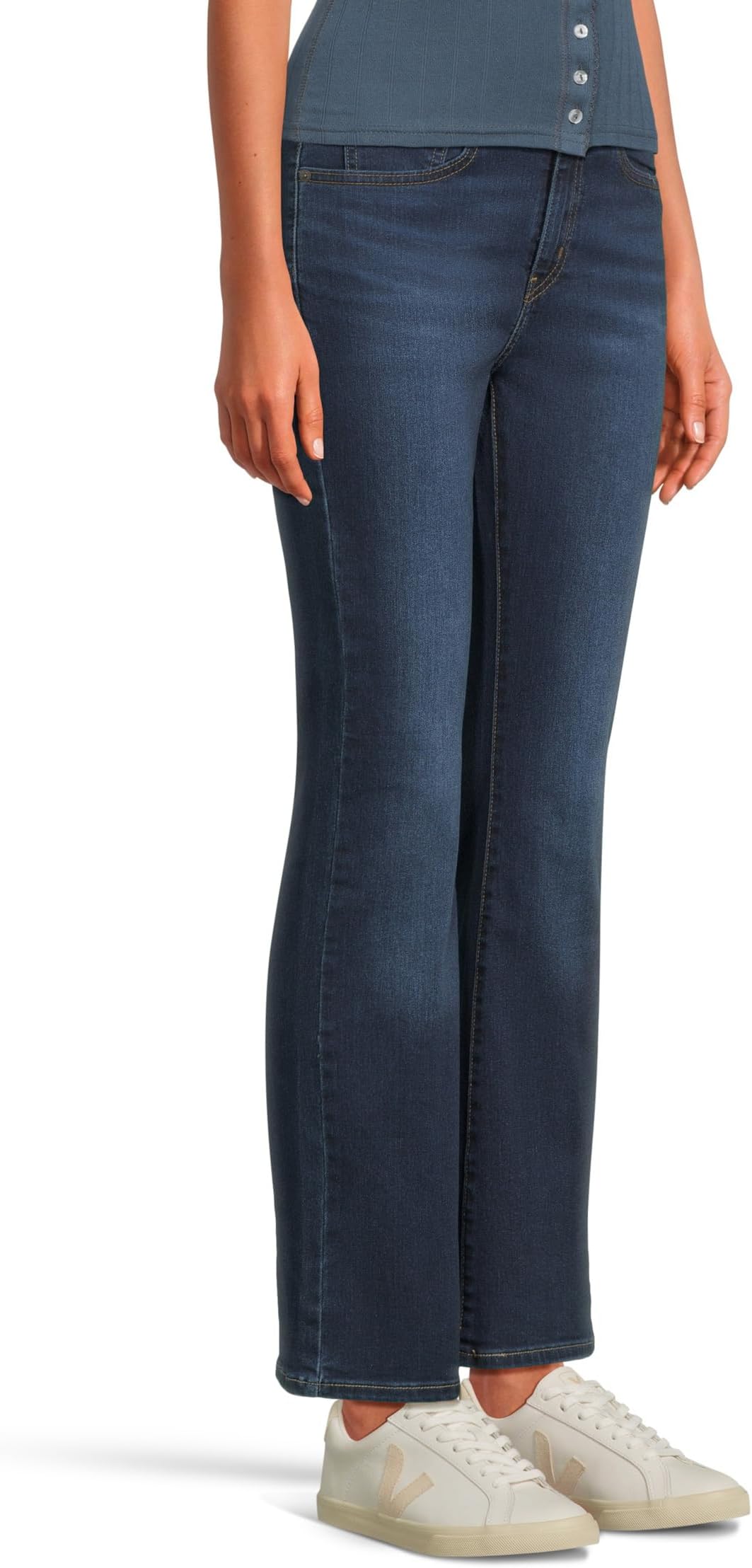 Женские джинсы Levi's 725 High-Rise Bootcut, насыщенный синий — фото 2