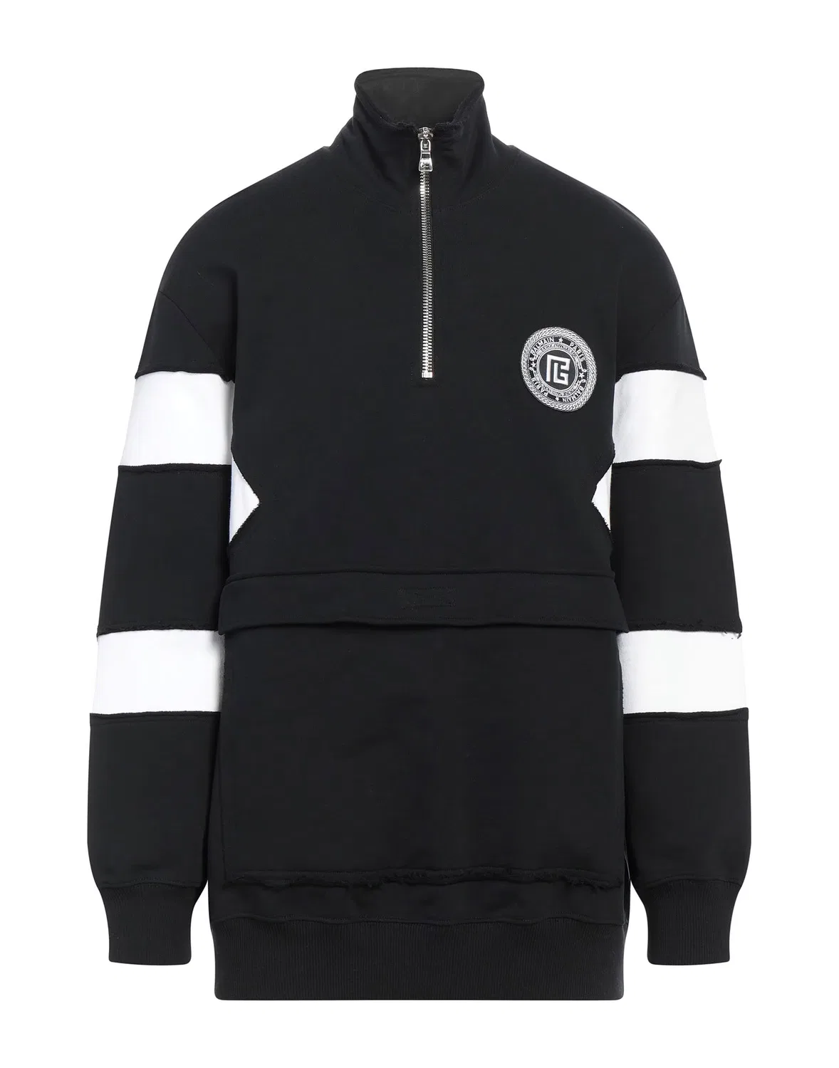 Свитшот с логотипом Balmain Black
