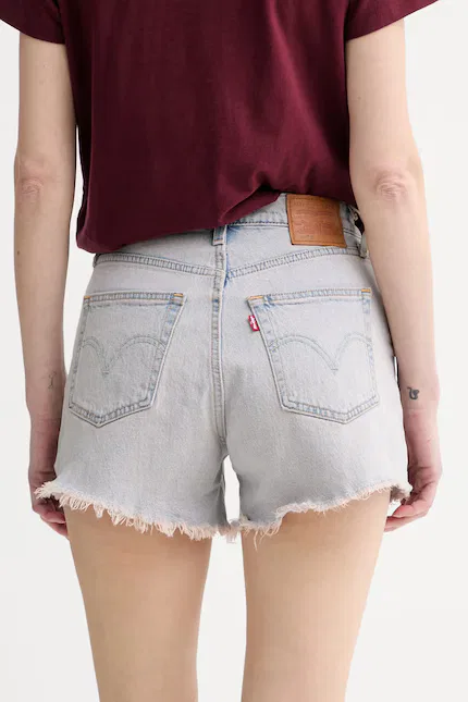 Шорты джинсовые 501 CURVE Levi's, розовый — фото 3