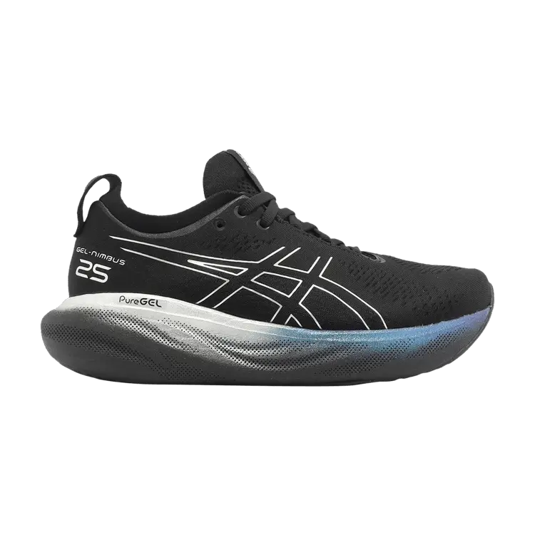 Кроссовки Wmns Gel Nimbus 25 Platinum 'Black Pure Silver', черный