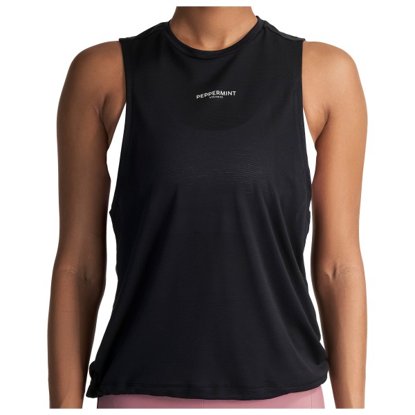 

Женская фирменная майка - веломайка Peppermint, черный