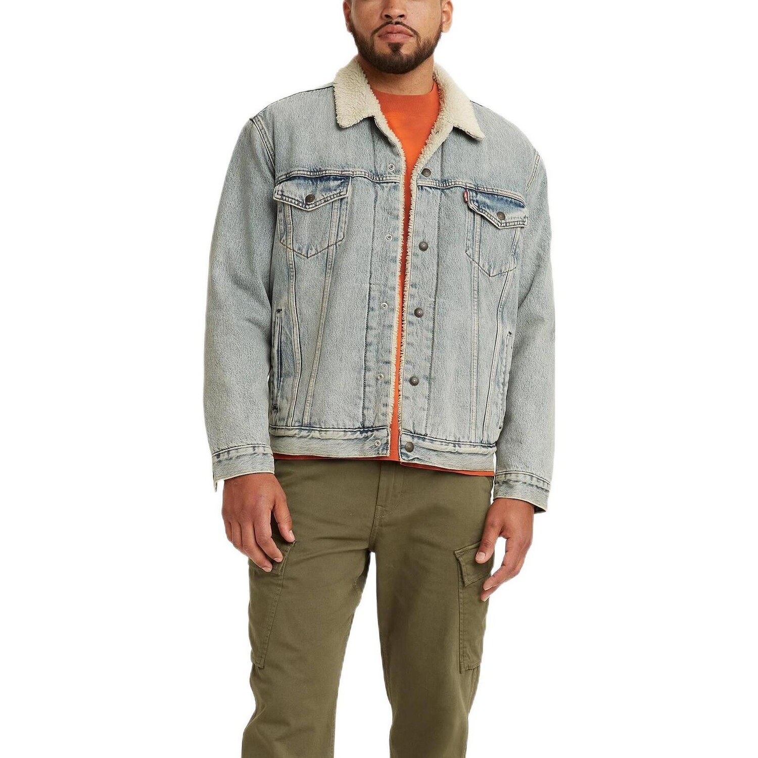 

Мужская бархатная куртка Levi's levi’s, цвет Blue