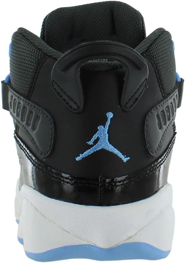 Детские кроссовки Nike Jordan 6 Rings, черный/синий — фото 3