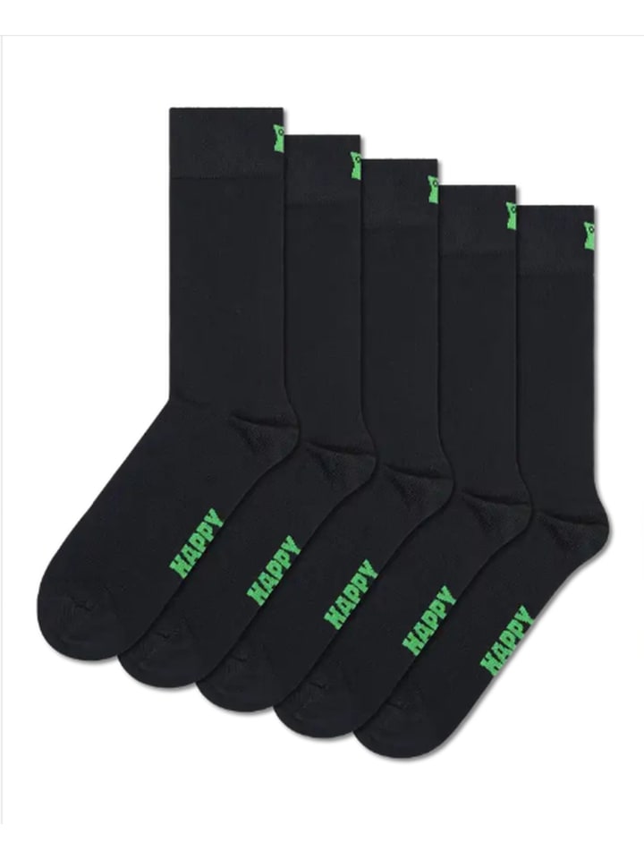 

Носки Happy Socks, цвет 5er pack soild socks
