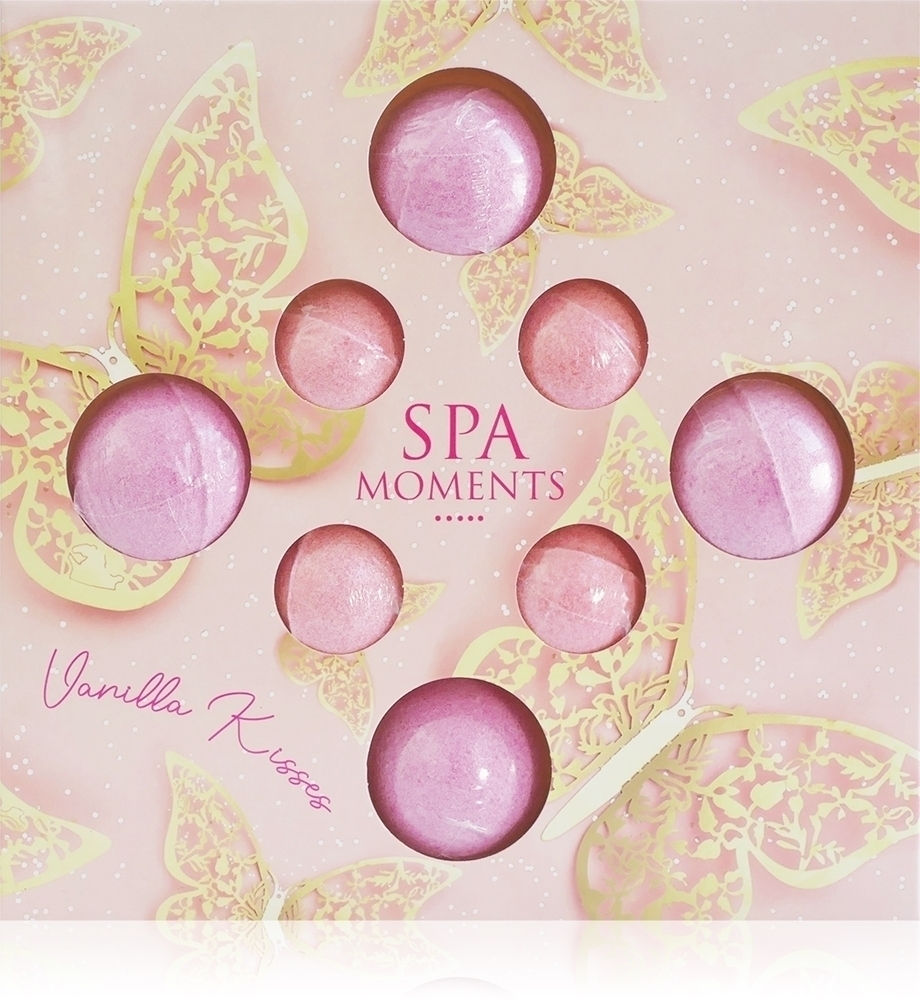 

«Ванильные поцелуи» шипучие пены для ванны Spa Moments, 8 шт