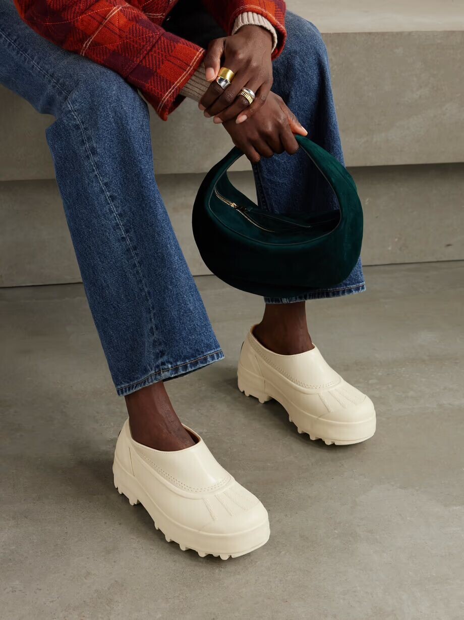Мюли SOREL Caribou на платформе из каучука и кожи Proenza Schouler, цвет Ecru — фото 2