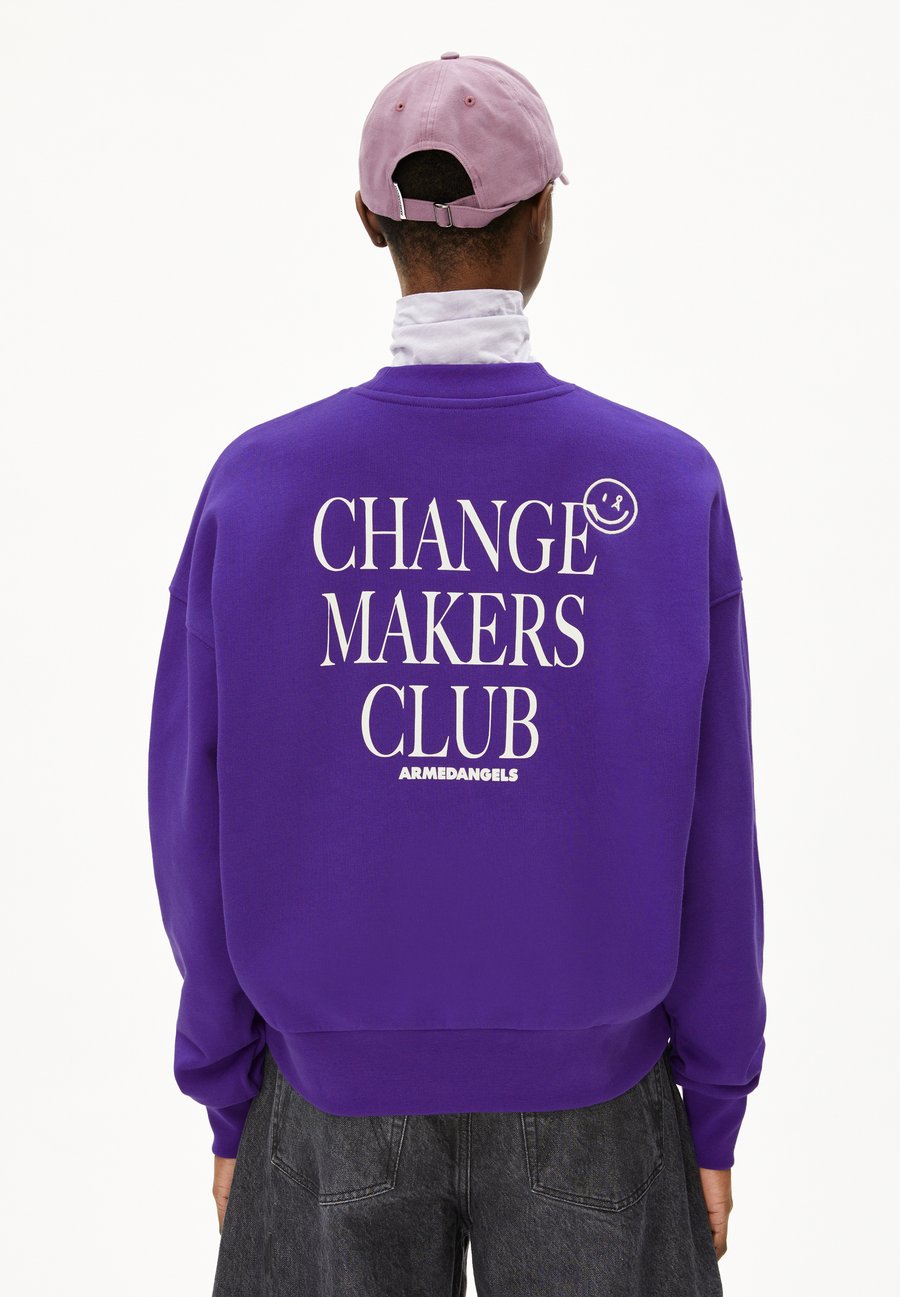 

Толстовка ARMEDANGELS ALIZAA CHAANGE , Indigo Lilac/Dark Purple