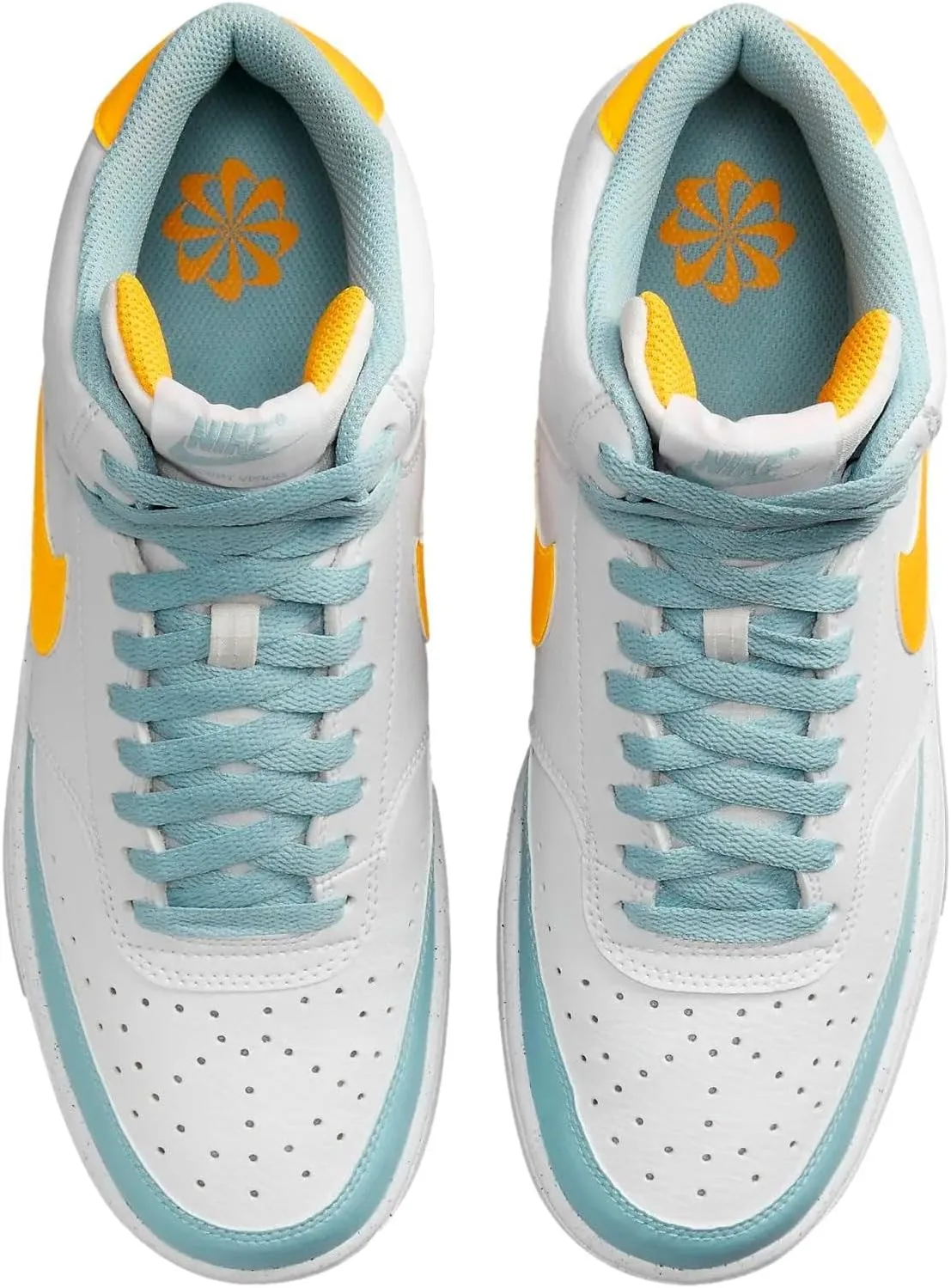 Кроссовки Nike Court Vision MID NN White, белый — фото 3