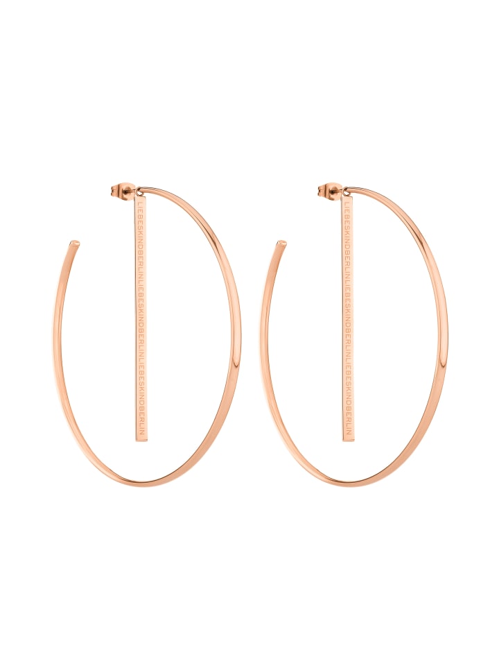 

LIEBESKIND BERLIN Серьги Базовые Большие розового цвета