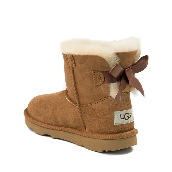 

Ботинки UGG Mini Bailey Bow II Boot, цвет Chestnut