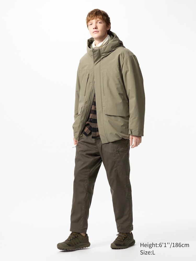

Легкие брюки heattech короткие Uniqlo, цвет 57 зеленый зеленые