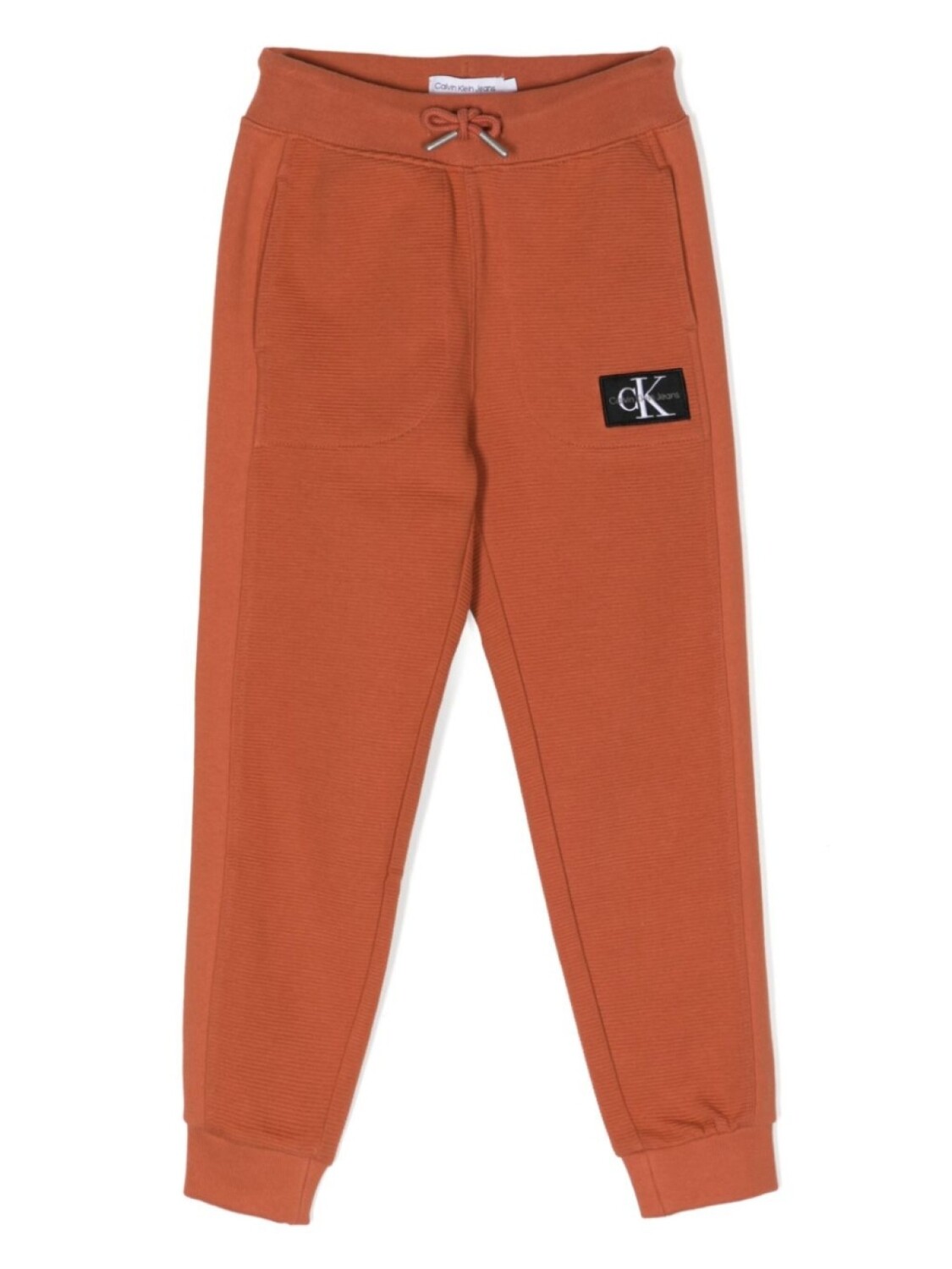 

Спортивные брюки Ottoman с нашивкой-логотипом Calvin Klein Kids, оранжевый