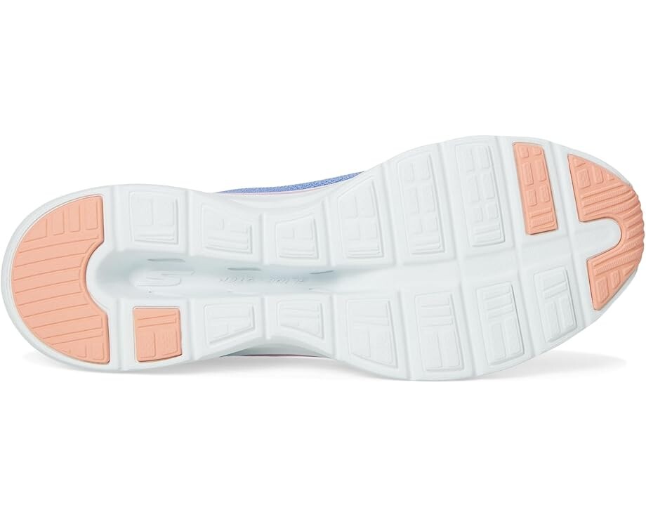 Кроссовки SKECHERS Performance Go Walk Glide Step 2.0 Annette Hands Free Slip-Ins, цвет Blue/Multi — фото 3