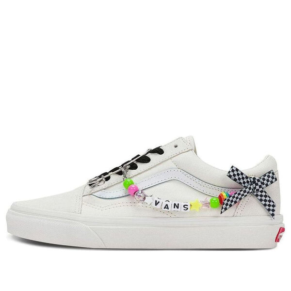 Кроссовки old skool 'white black' Vans, белый
