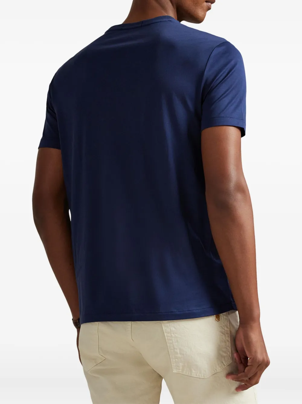 Футболка Lisle Polo Ralph Lauren, синий — фото 4