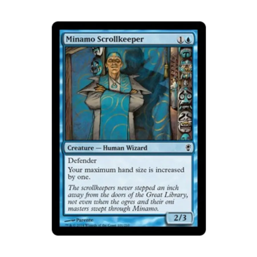 

CCG Хранитель свитков Минамо (С) (фольга), MTG - Conspiracy