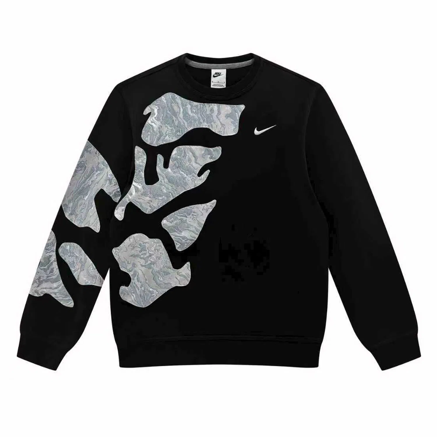 Толстовка Club Unisex Black с круглым воротом Nike