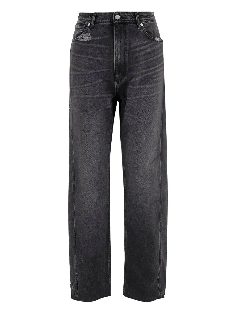 

Брюки с эффектом потертости 43 Label Group, черный