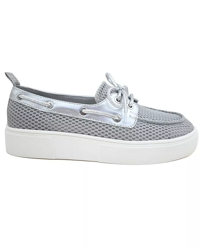 Женские туфли-лодочки Zelda Almond Toe Kenneth Cole Reaction, серебряный — фото 2