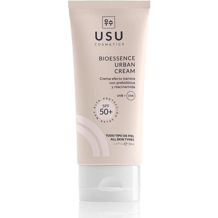 

Дневной крем для лица Bioessence Urban Cream 50 мл с пребиотиками и ниацинамидом SPF 50+ Идеально подходит для всех типов кожи Usu Cosmetics