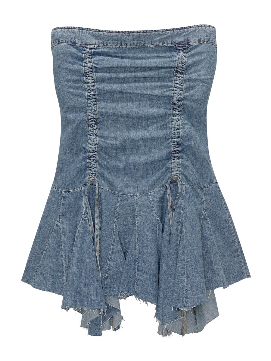 

Мини платье Pull&Bear Dress, синий деним