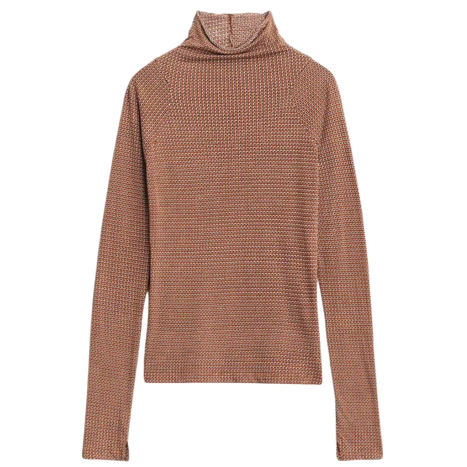 

Топ Shaw Panelled с длинными рукавами в коричневом цвете Multi rag & bone