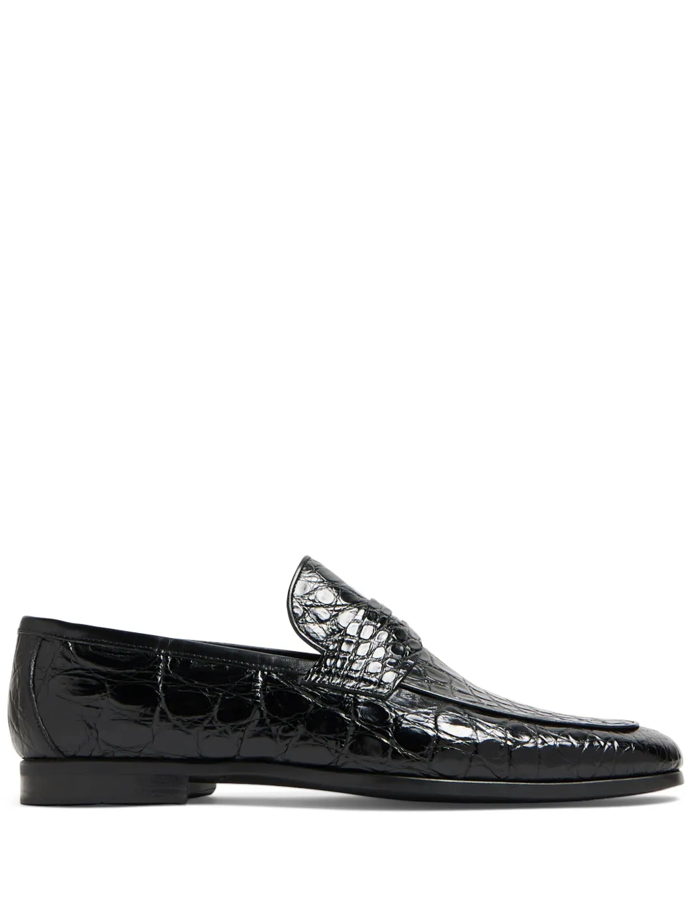 

Лоферы с тиснением Magnanni, черный