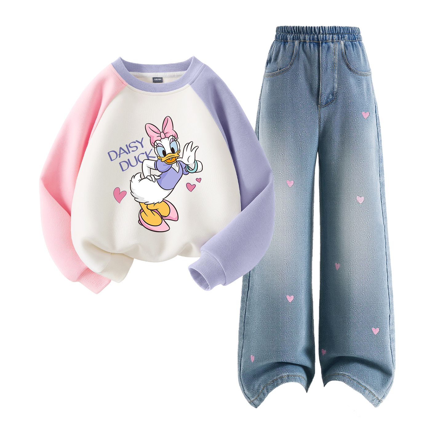 

Детская повседневная спортивная одежда Disney, фиолетовый