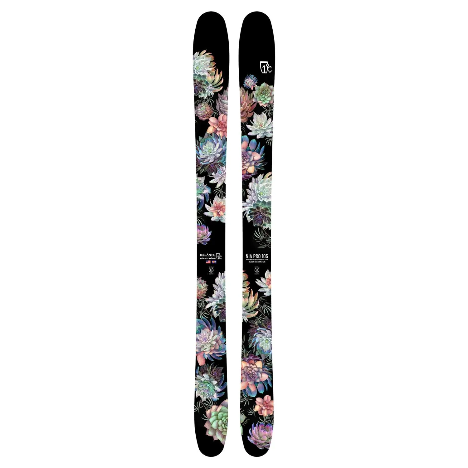 

Лыжи Nia Pro 105 женские Icelantic Skis, None