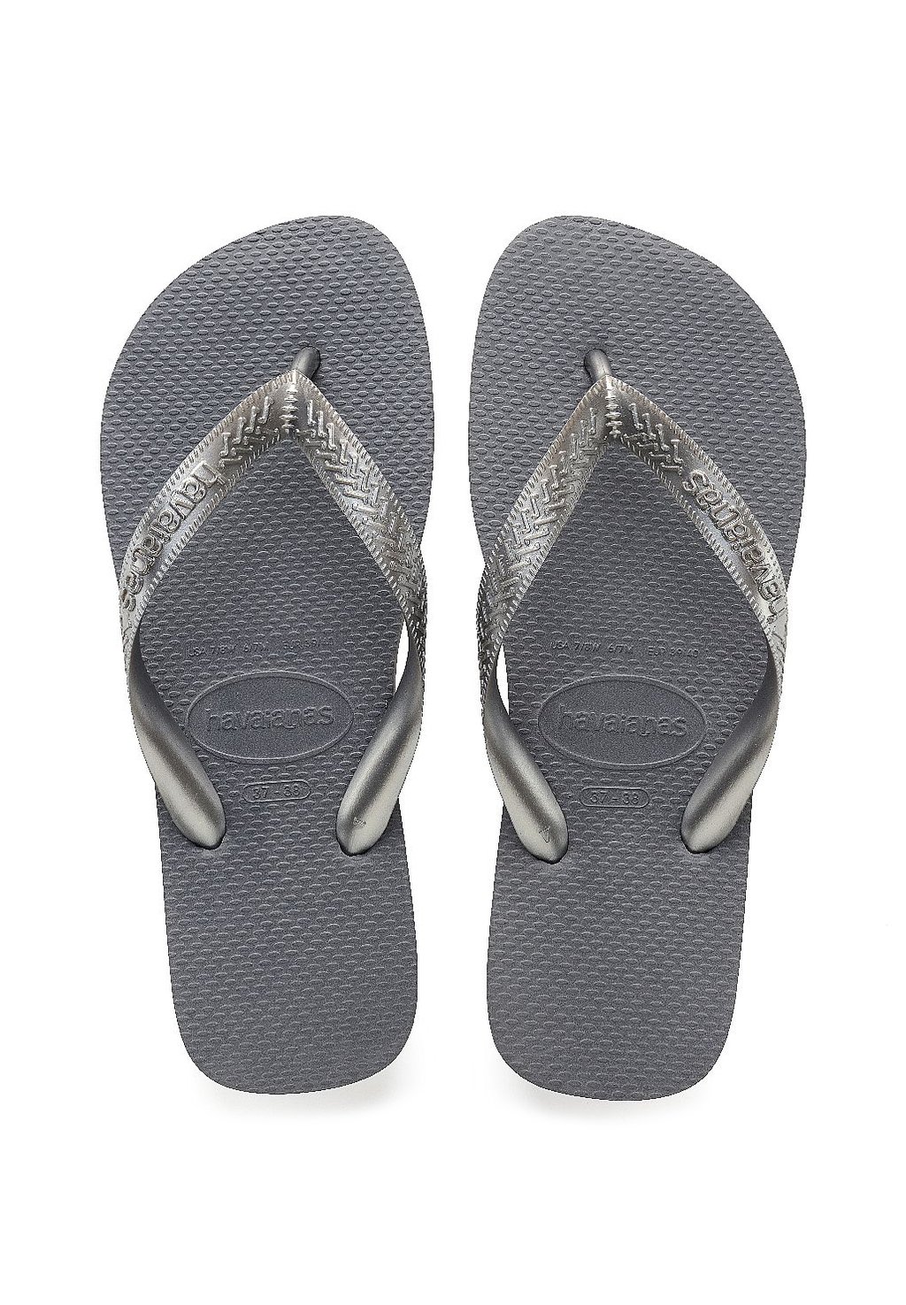 Шлепанцы TIRAS - T-bar sandals Havaianas, серый
