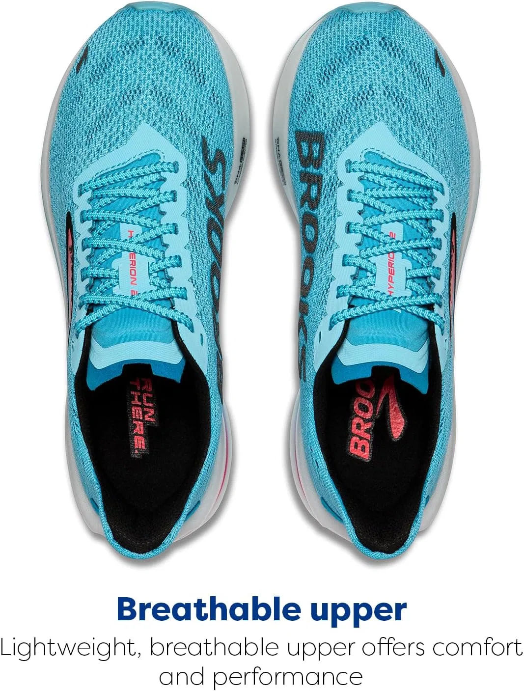 Кроссовки Brooks Herren Hyperion 2, Crystal Seas Diva Pink Black — фото 4