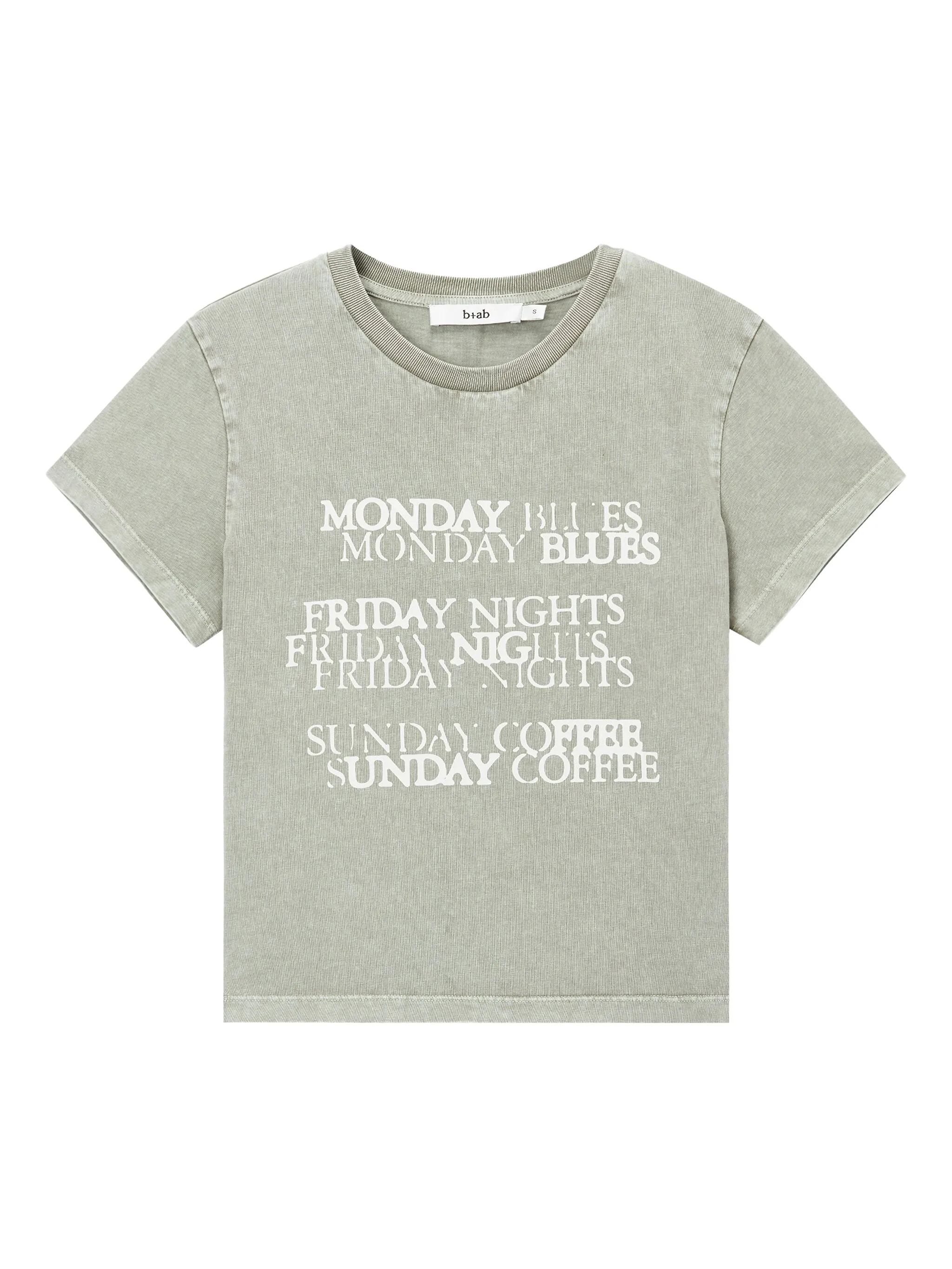 

Хлопковая футболка B+Ab, зеленый