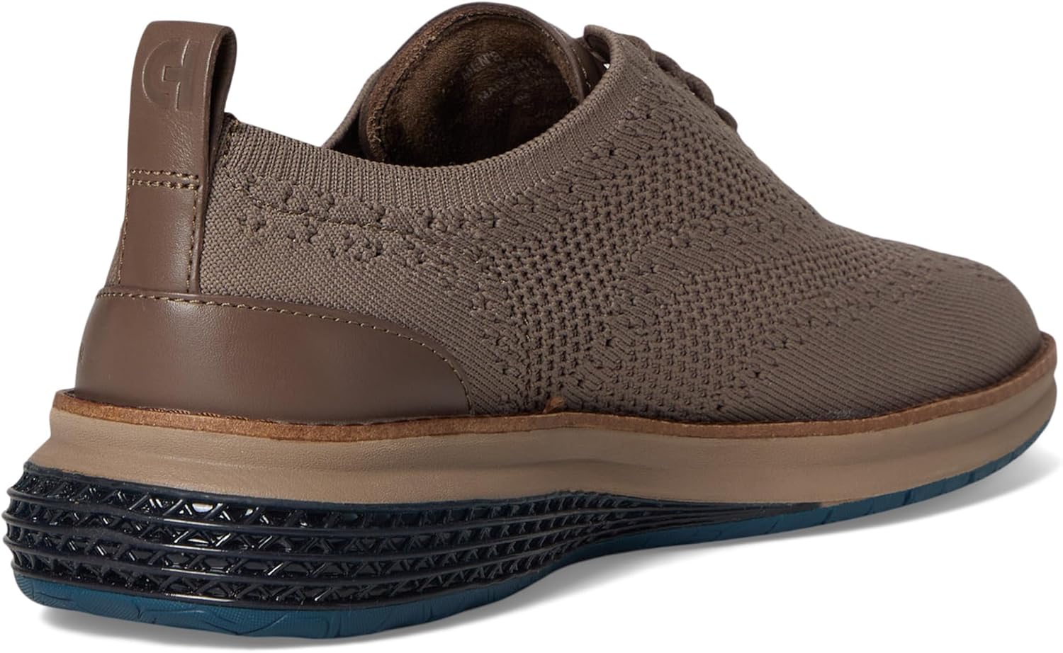 Мужские оксфорды Cole Haan Originalgrand Energyweave Stitchlite Wingtip, шоколадный изюм/бургунди/слоновая кость, 9.5 — фото 3