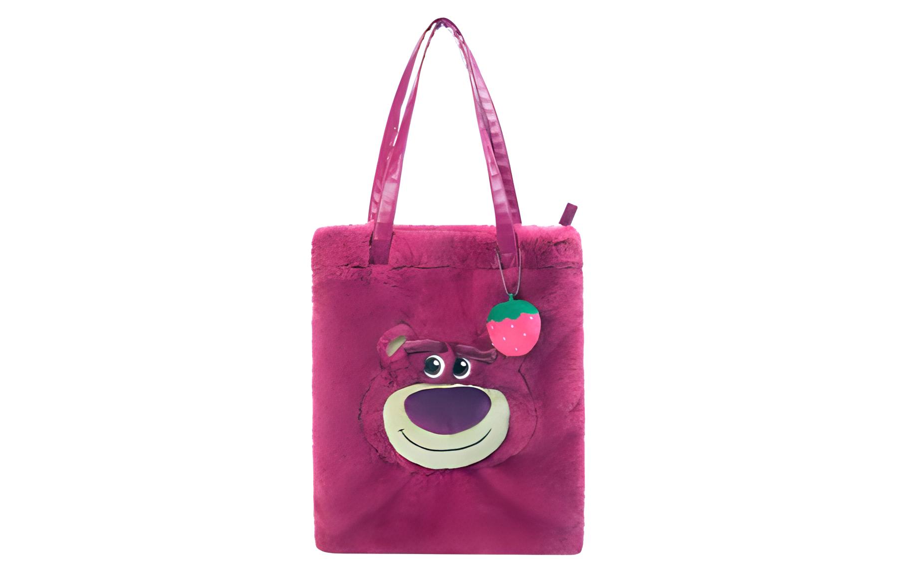 

Disney Сумка из искусственного меха полиэстер розовая фиолетовая, Pink Purple