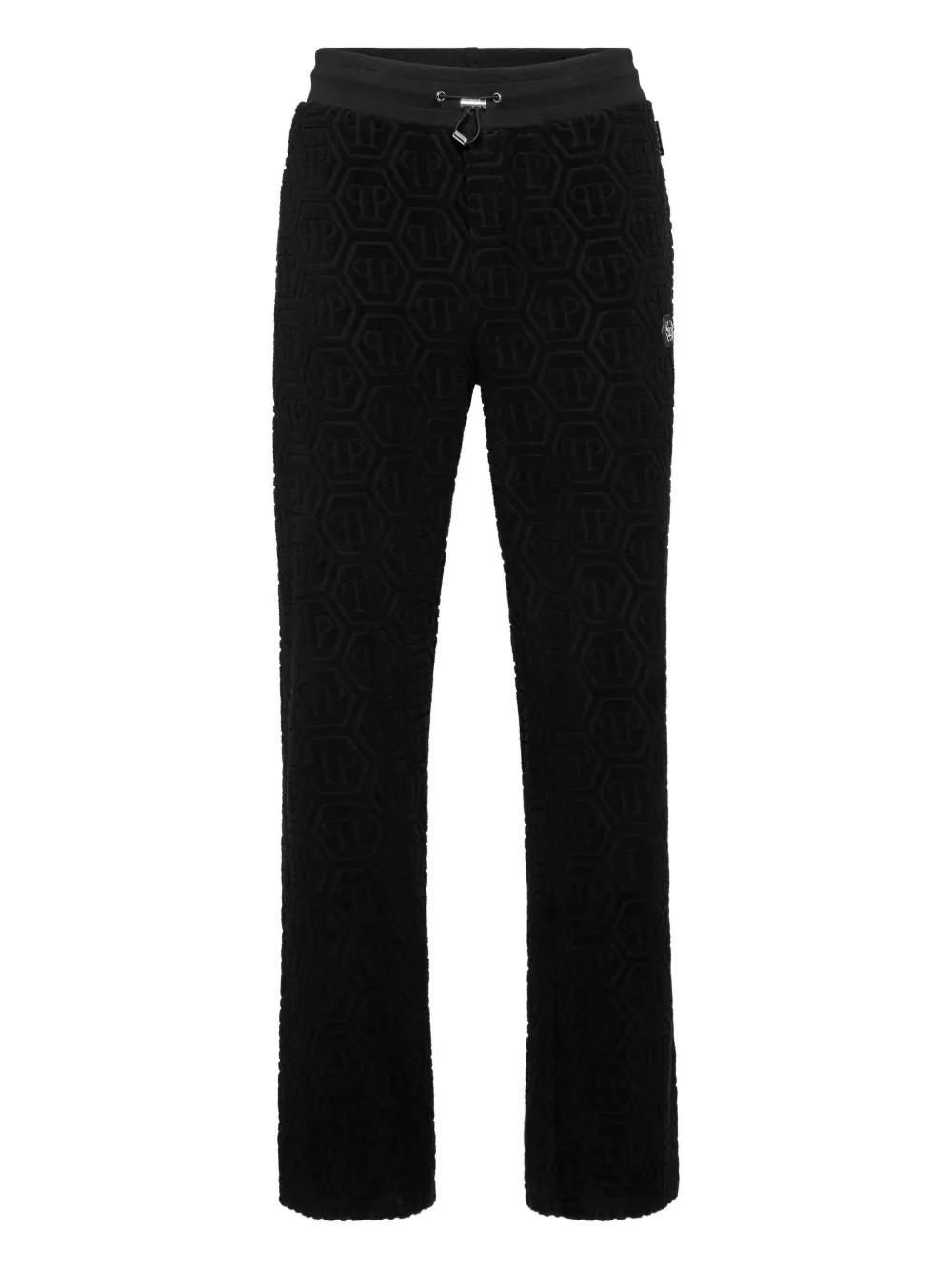 

Жаккардовые брюки Philipp Plein, черный