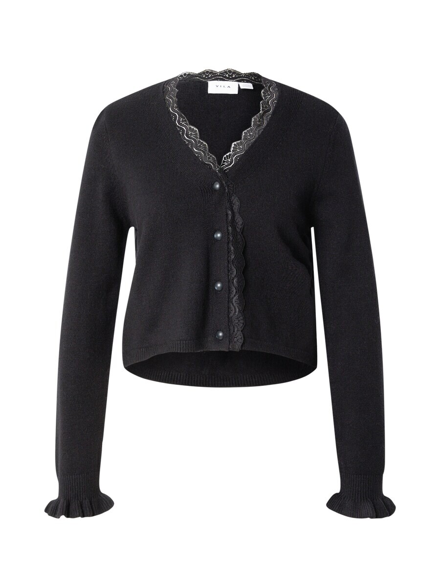 

Вязаный кардиган VILA Knit Cardigan VIRIL, черный