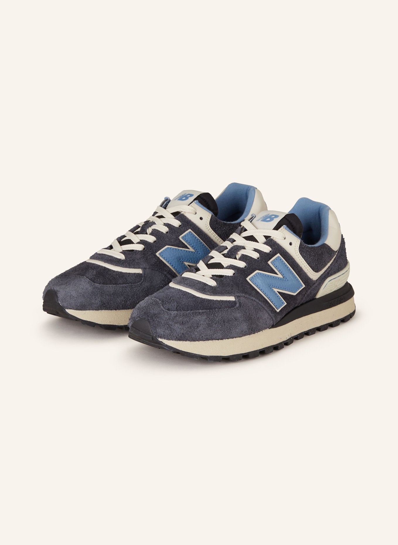 

Кроссовки 574 legacy new balance, цвет DUNKELBLAU/ECRU/HELLBLAU