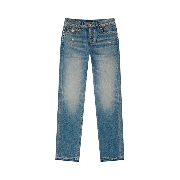 

Джинсы Amiri Released Hem Straight Jean, синий