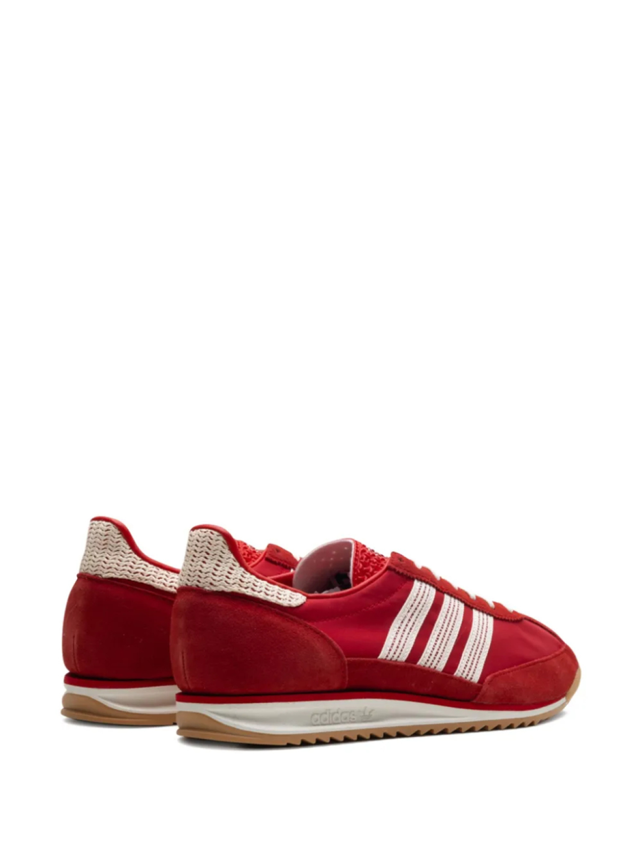Кроссовки Adidas SL 72 и "Better Scarlet", красный — фото 3