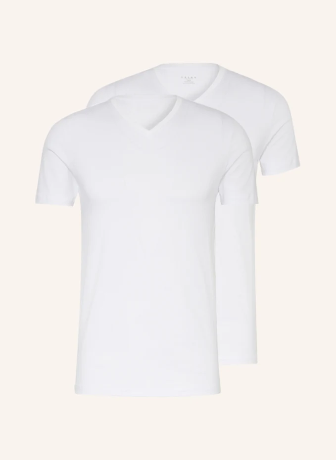 

Комплект из 2 футболок daily comfort Falke, белый