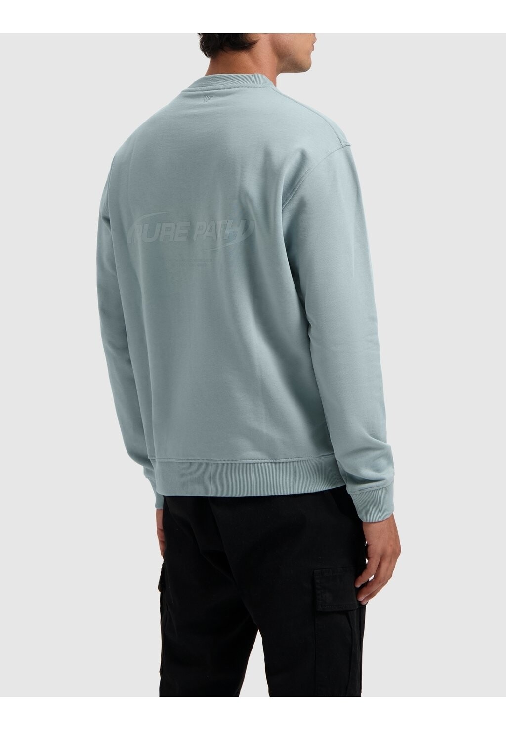 

Толстовка LOOSE FIT CREWNECK Pure Path, сине-серый