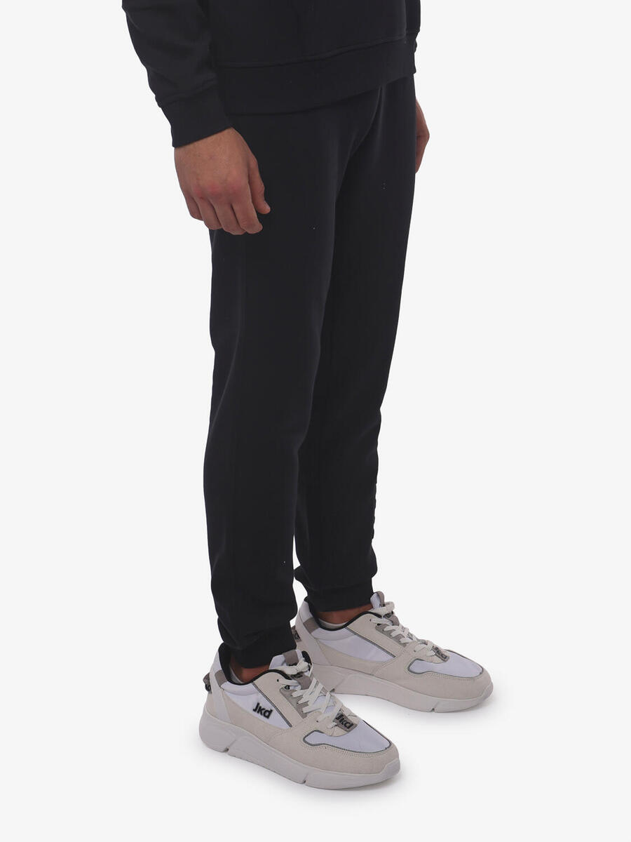 

JAKED Черные хлопковые спортивные брюки для мужчин