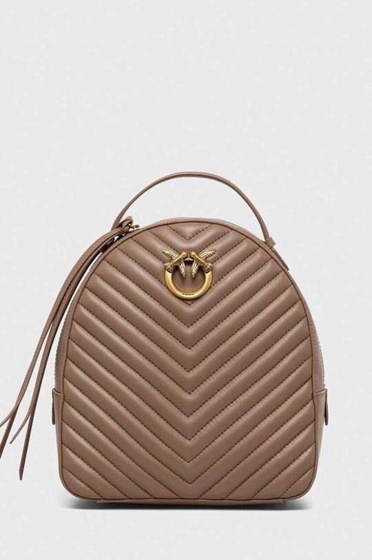 

Эксклюзивный кожаный рюкзак Answear Pinko, коричневый