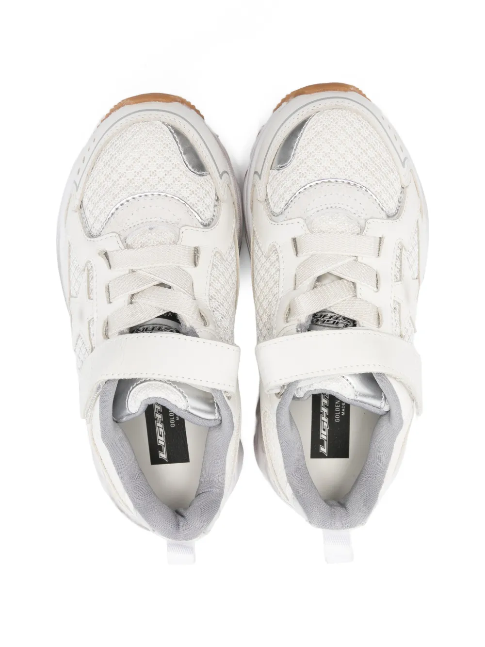 Кроссовки Lightstar Golden Goose Kids, белый — фото 3